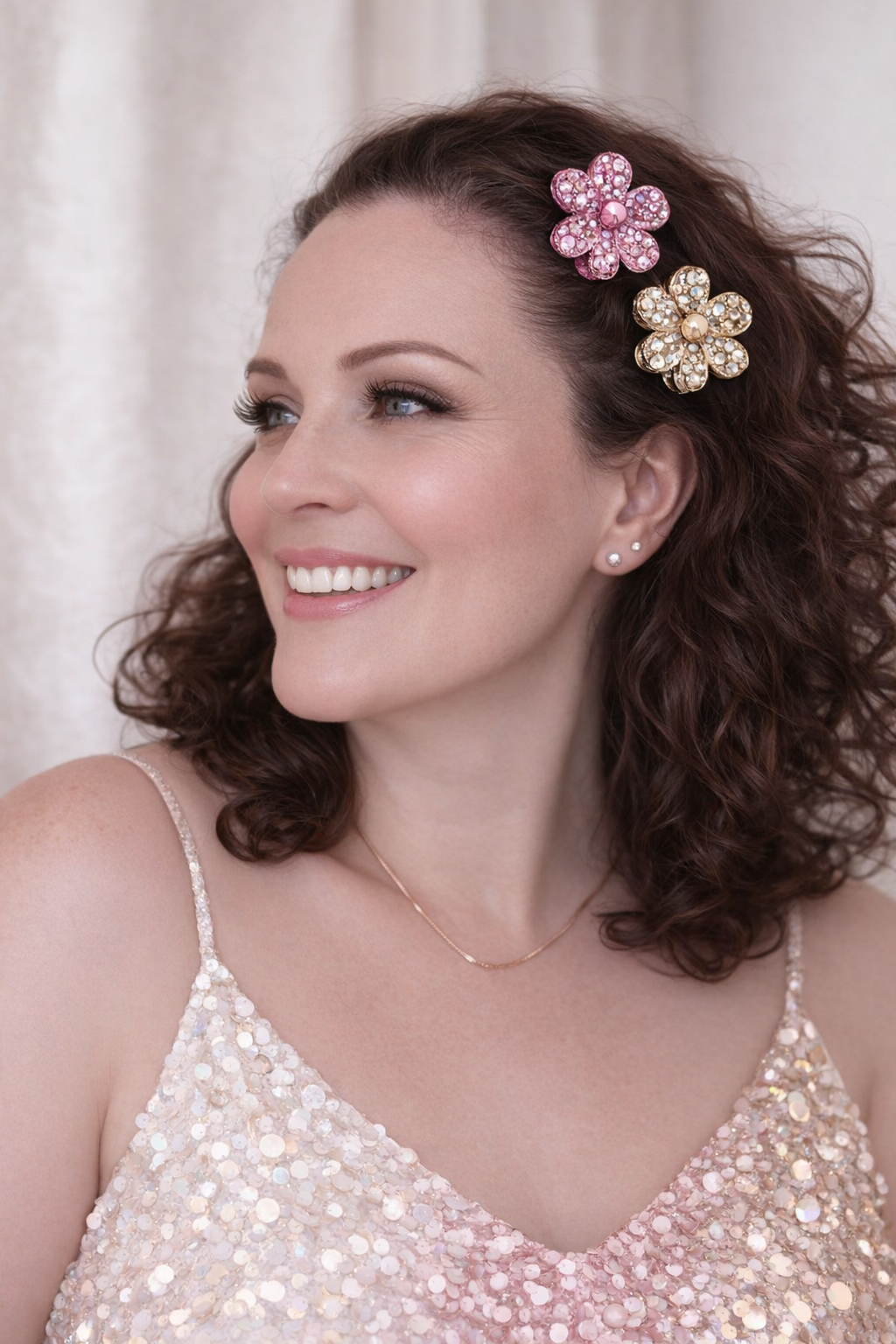 DIY Kit – Bling Blomma Hårklämma