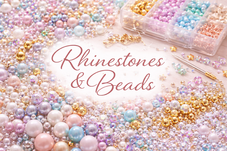 Rhinestones & Pärlor för DIY ✨