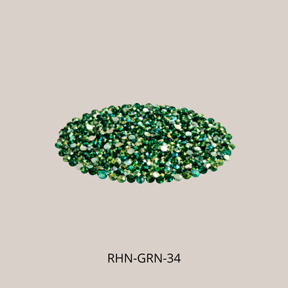 Rhinestones mix 3–4 mm – 200 st (flera färger)