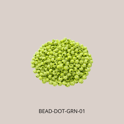 Pastellpärlor med rhinestones – 10 st