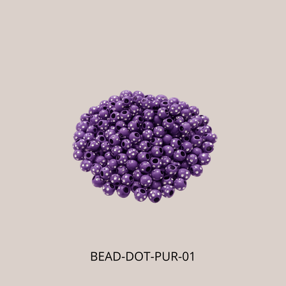 Pastellpärlor med rhinestones – 10 st