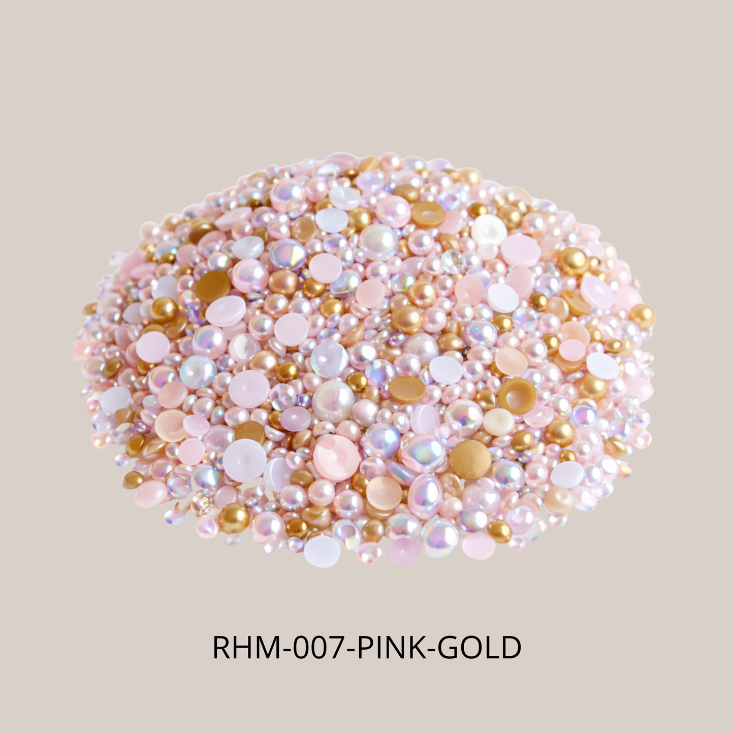 Pärlmix & Rhinestones - 40g