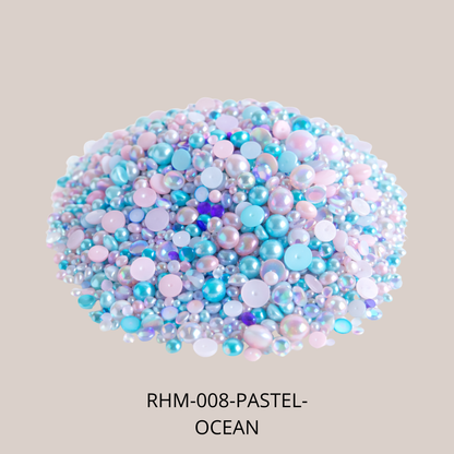 Pärlmix & Rhinestones - 40g
