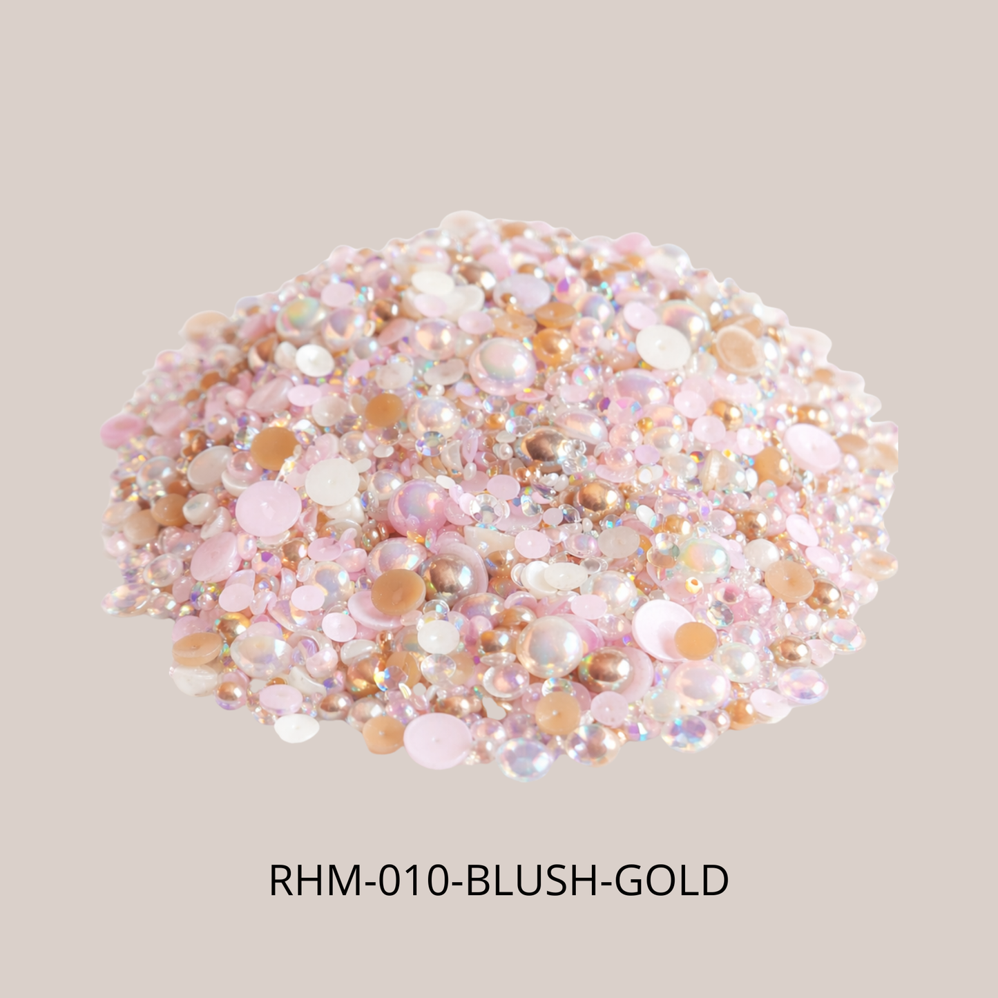 Pärlmix & Rhinestones - 40g