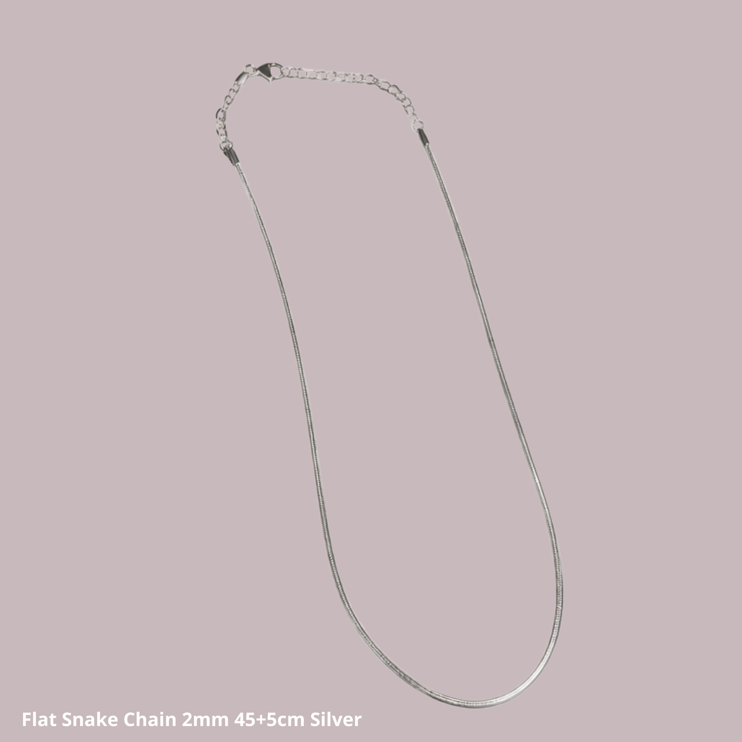 Snake chain halsband – guld, silver & rosé