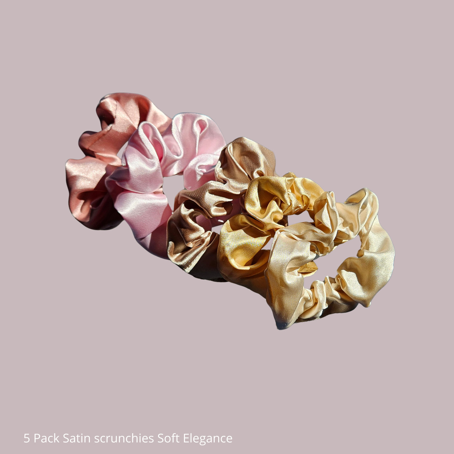 Satin scrunchies – mjuka hårsnoddar ✨