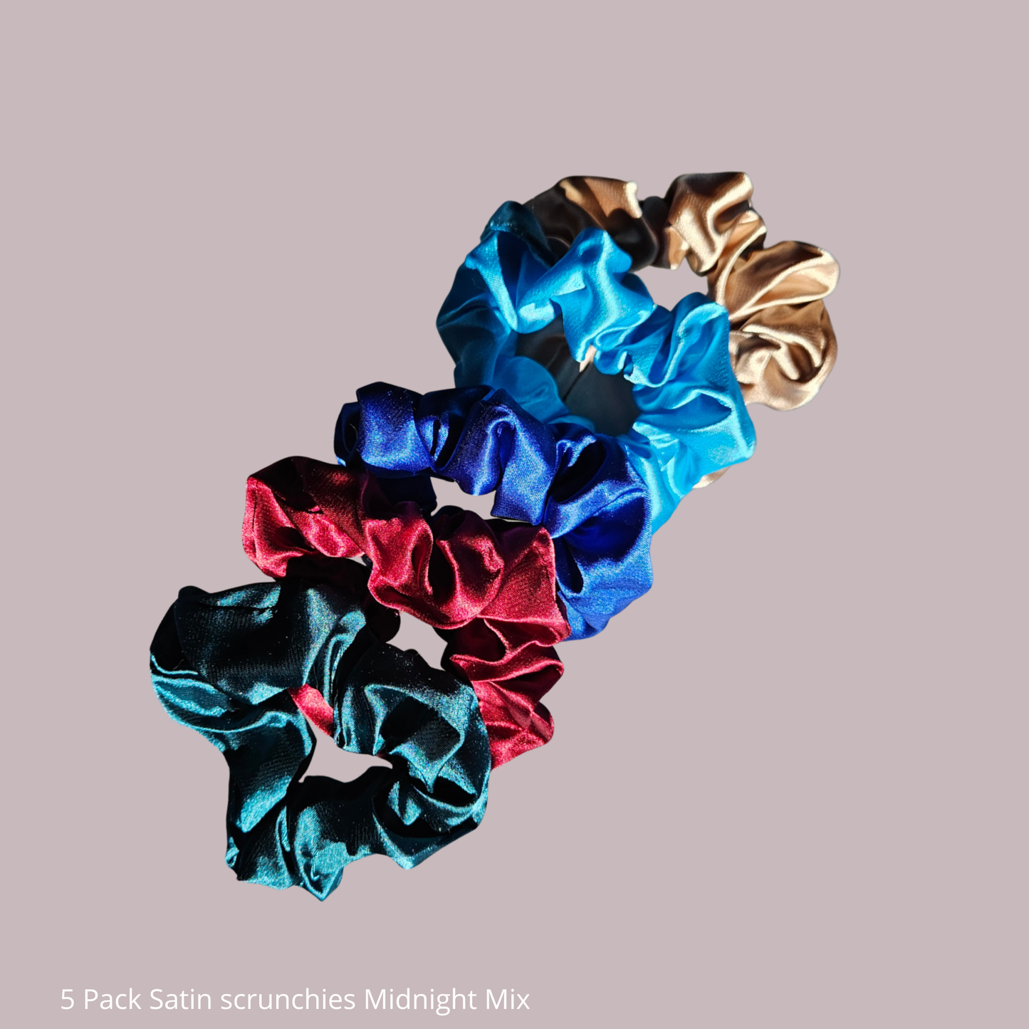 Satin scrunchies – mjuka hårsnoddar ✨