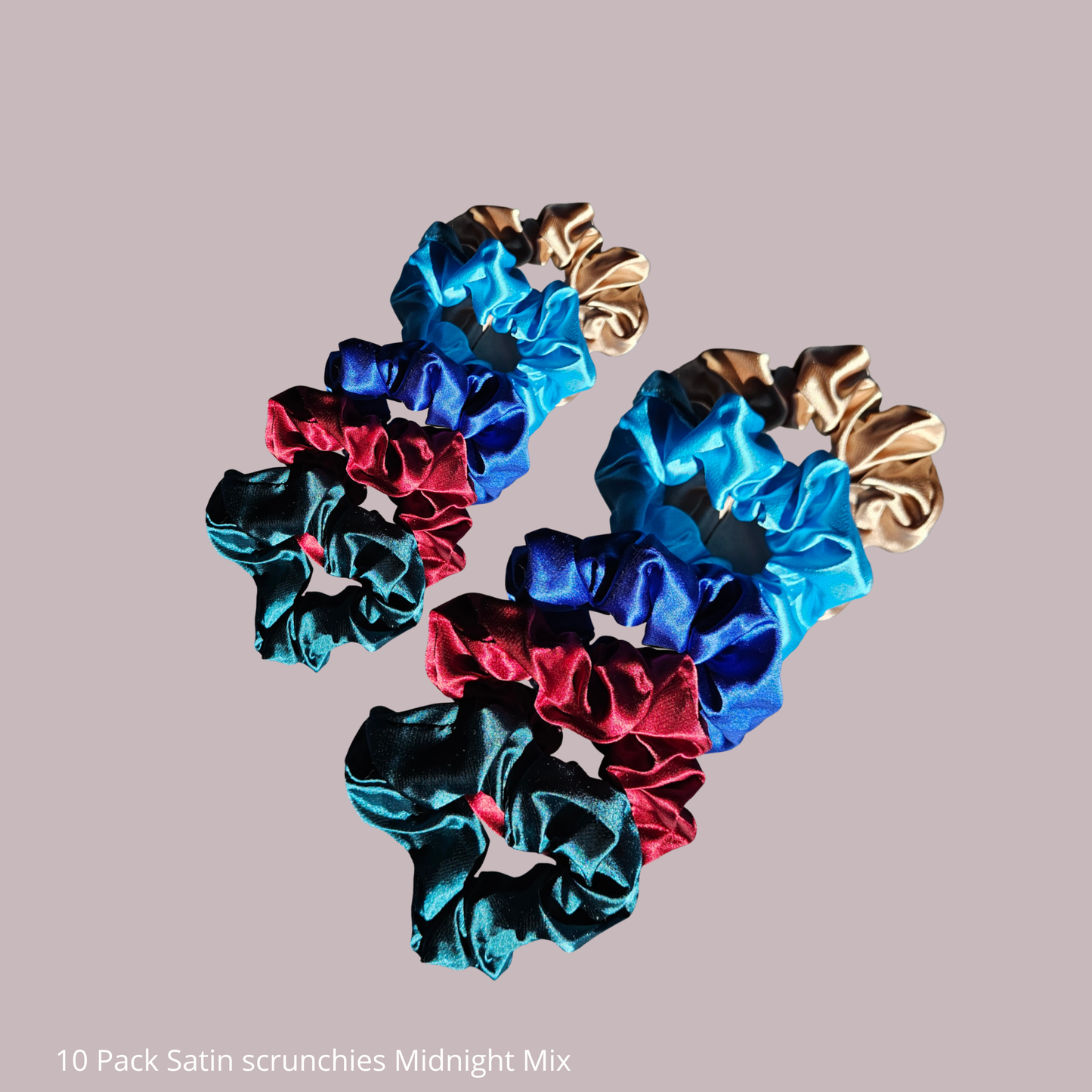 Satin scrunchies – mjuka hårsnoddar ✨